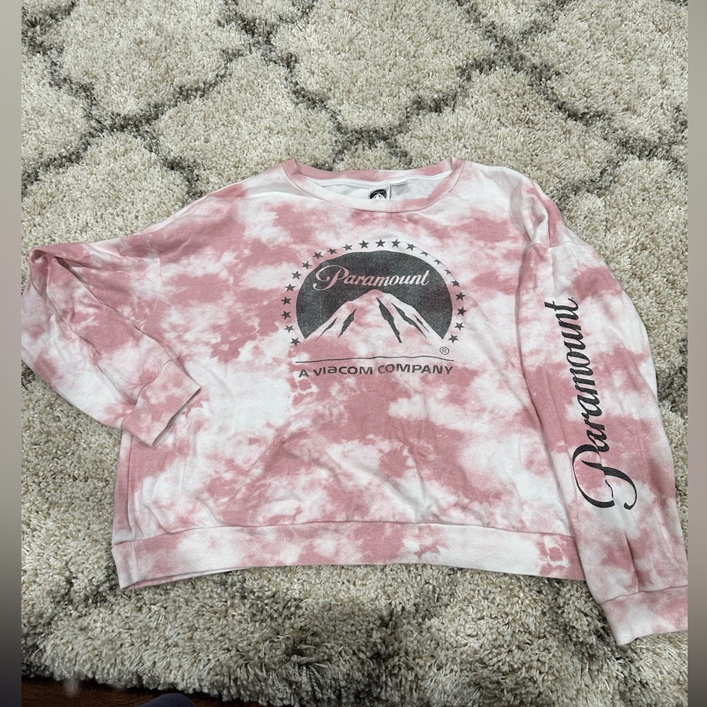 paramount tie dye sweatshirt